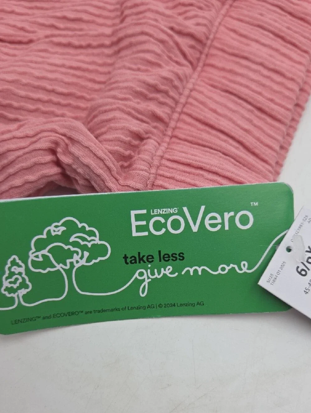 Girls' OshKosh B'gosh Pink Ribbed Knit Skirt Size 6/6X